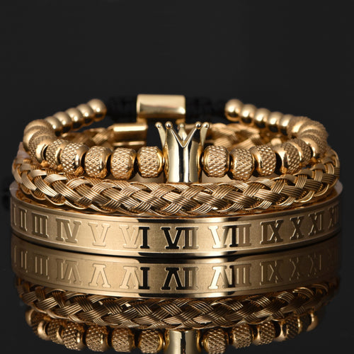 Load image into Gallery viewer, Royal Crown Charm Bracelet