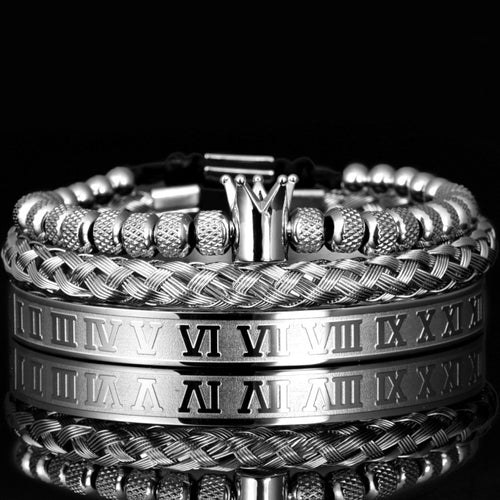 Load image into Gallery viewer, Royal Crown Charm Bracelet