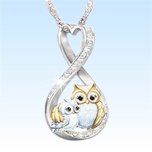Load image into Gallery viewer, Infinity Ring Necklace