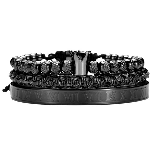 Load image into Gallery viewer, Royal Crown Charm Bracelet