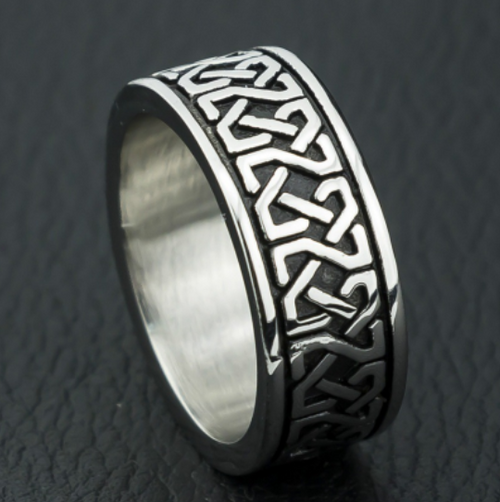 Load image into Gallery viewer, Viking Stainless Steel Ring