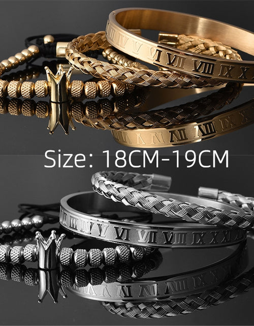 Load image into Gallery viewer, Royal Crown Charm Bracelet