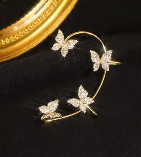 Butterfly Ear Clip