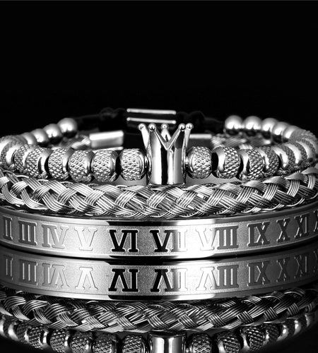 Royal Crown Charm Bracelet